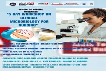 5 Day Workshop on Clinical Microbiology for Nursing