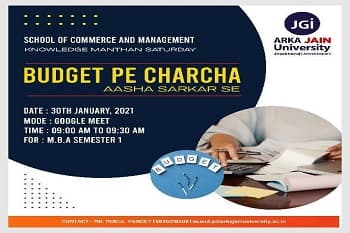 A Pre Budget Discussion Session