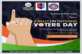 A Rally on National Voters Day