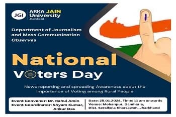 A Rally on National Voters Day