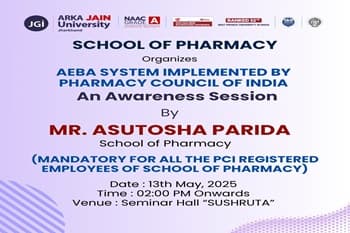 Aebas Implemented By Pharmacy Council Of India: An Awareness Session