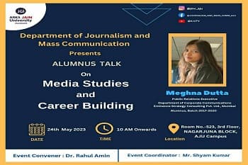 Alumnus Talk On Media Studies And Career Building