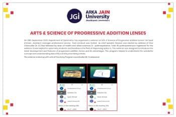 ARTS & SCIENCE OF PROGRESSIVE ADDITION LENSES