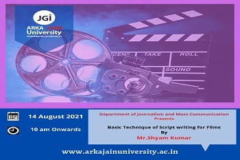 Basic Technique Of Script Writing For Films