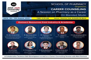 Career Counseling 2023 A Session On Pharmacy As Career