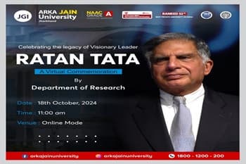 Celebrating the Legacy of Visionary Leader Ratan Tata: A Virtual Commemoration
