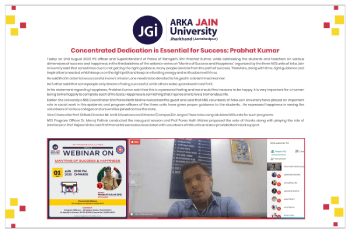 Concentrated Dedication is Essential For Sucess By Prabhat Kumar (IAS)