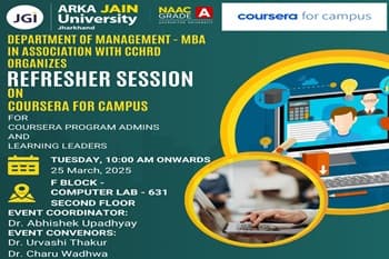 Coursera Refresher Session