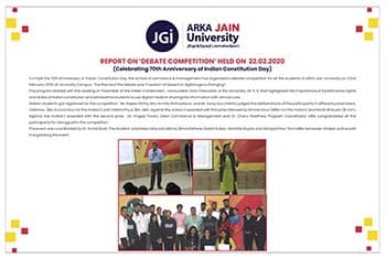 Debate competition