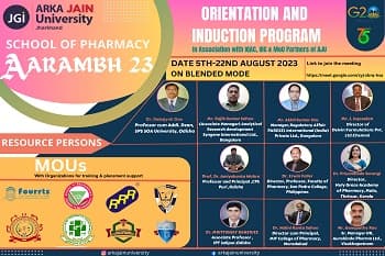 Department of Pharmacy Aarambh 2023