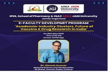 E-FDP Academia- Industry Clusters, Future of Vaccine & Drug Research in India