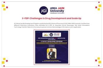 E- FDP : Challenges is Drug Development and Scale Up