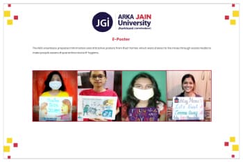 E-Poster- To spread awareness related to Quarantine and self hygiene