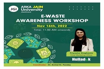 E-Waste Management Awareness Workshop
