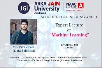 Expert Lecture on Machine Learning