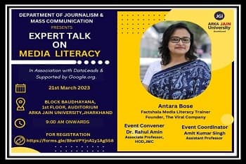 Expert Talk On Media Literacy