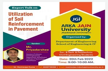 Expert Talk On “Utilization Of Soil Reinforcement For Pavement”