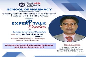 Expert Talk Session On Surface Analysis Of Materials