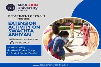 Extension Activity on Swachta Abhiyan