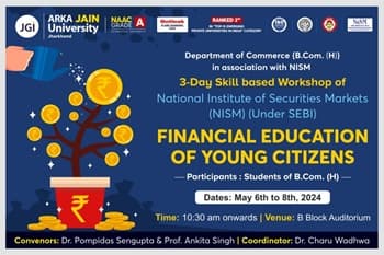 Financial Education of young citizens.