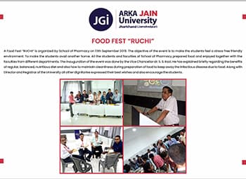 FOOD FEST “RUCHI”