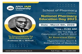 Hypertension Alarm” An Outreach Academic Extension Activity To Commemorate National Pharmacy Education Day