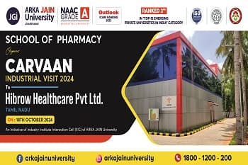 Industrial Visit 2024 to Hibrow Healthcare Pvt. ltd, Tamil Nadu