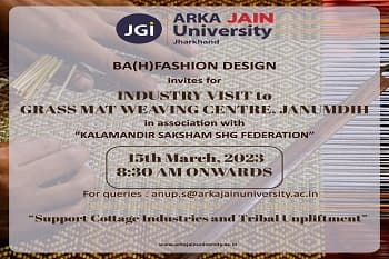 Industry Visit to Grass Mat Weaving Centre