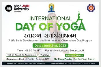 International Day of Yoga