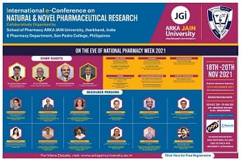 International E-Conference “Natural And Novel Pharmaceutical Research”