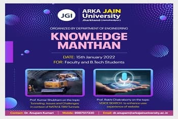Knowledge Manthan on Tunneling: Issues and Challenges In Context Of NATM & TBM Tunnels & Voice Search: To Enhance User Experience Of Website