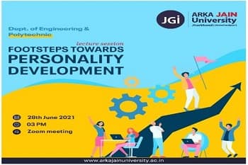 Lecture Session On Footsteps Towards Personality Development