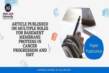 Multiple roles for basement membrane proteins in cancer progression and EMT