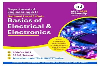 National Level E-Quiz on Basics of Electrical & Electronics