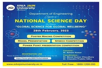 National Science Day 2023 “Global Science for Global Wellbeing”