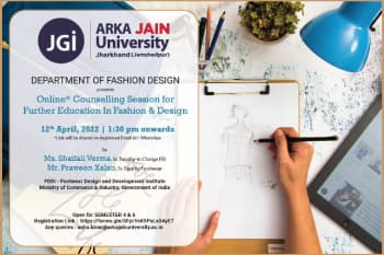 Online Counselling Session For Further Education in Design and Fashion