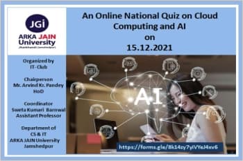 Online National Quiz on AI and Cloud Computing