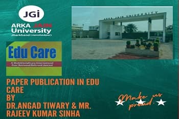 Paper Publication In Edu Care