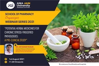 “Potential Herbal Medicines for Chronic Stress-Triggered Pathologies: A Pre-clinical Study