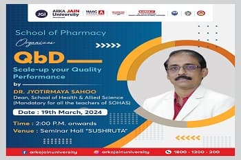 QbD: “A Session to Scale Up Your Quality Performance”