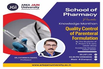 Quality Control of Parenteral Formulations