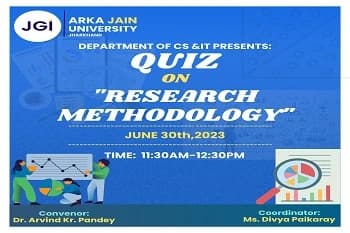 Quiz on Research Methodology