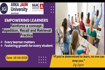 Reinforce a concept- Repetition, Recall and Retrieval Practice