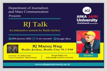 RJ Talk- An interactive session by Radio Jockey