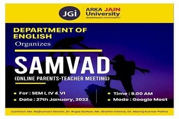 Samvad-An Online Parents-Teacher Meeting