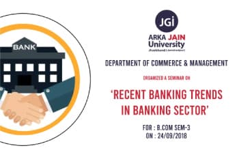 Seminar on Recent Banking Trends in Banking Sector
