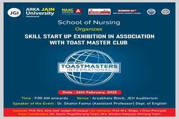 Skill Start Up Exhibition in Association with Toast Master Club