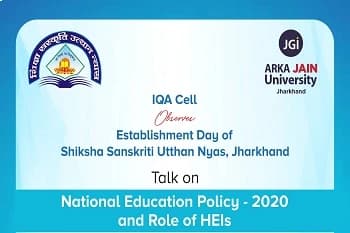 Talk on ‘National Education Policy-2020: Role of HEIs