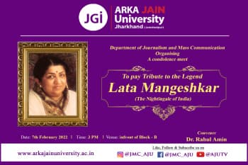 Tribute to Lata Mangeshkar
