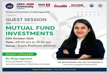 Virtual Guest Session on Mutual Fund Investments